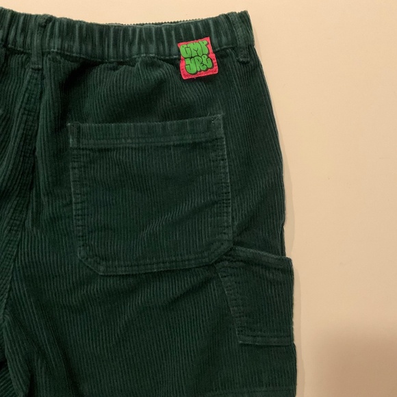 EMPYRE Laurel Corduroy Shorts XL Dark Green Skater Carpenter Retro Grunge Y2K - Picture 6 of 10